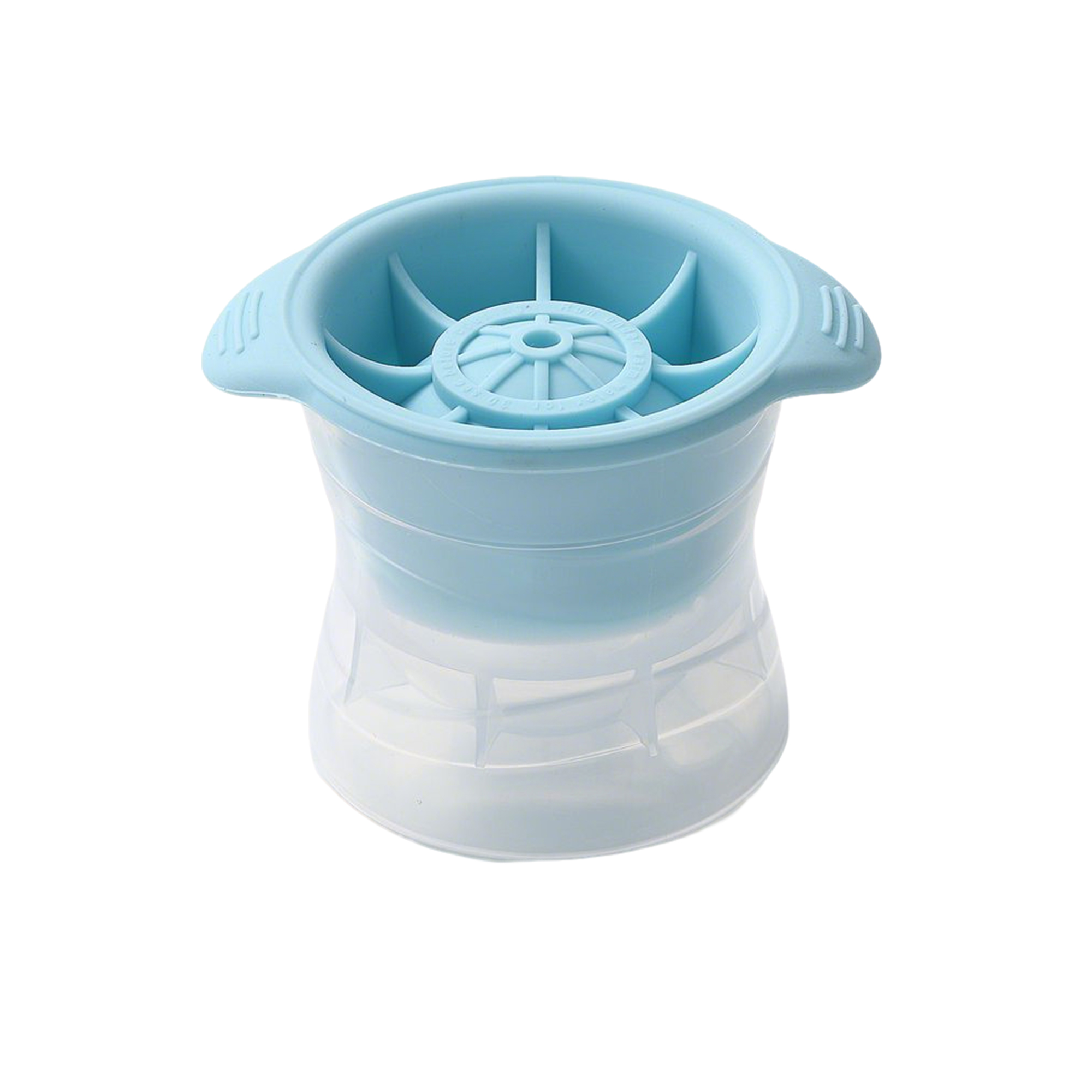 Silicone Ice Ball Mold 2.5" With Lid 2