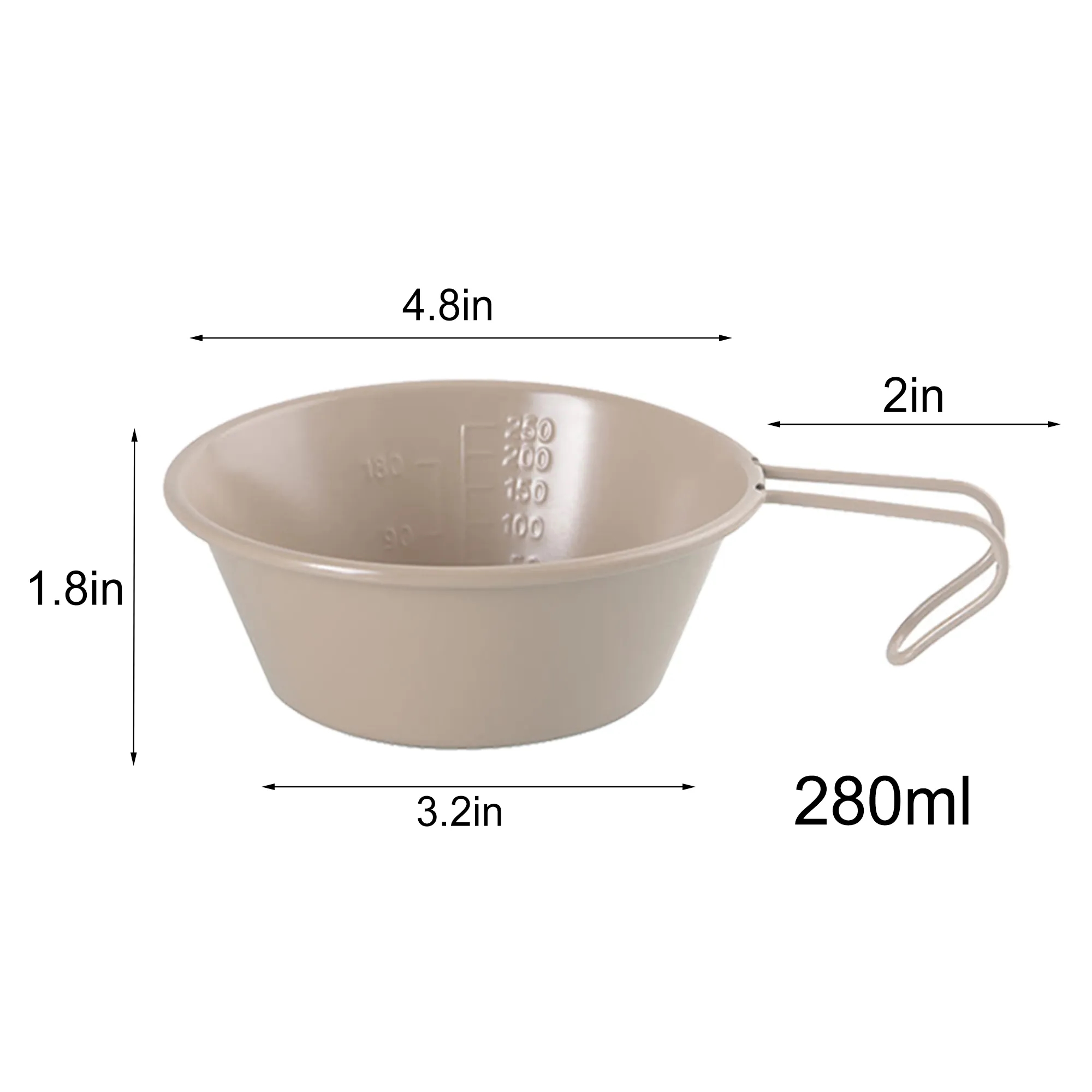 304 Stainless Steel Camping Bowl 4