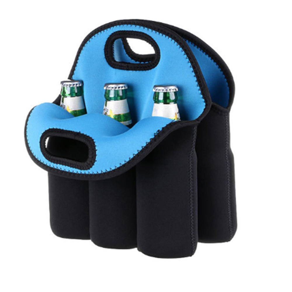 Neoprene Bottle Wine Carrier w/Opener 6