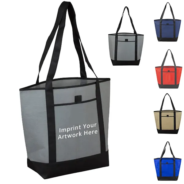 City Life Travel Boat Tote Bags 1
