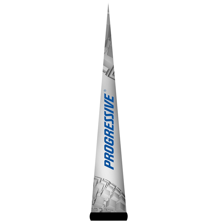 AirePin™ LED Inflatable Column, Cones_White Progressive insurance - 7.5'H 2