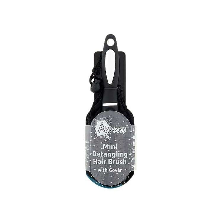 Impress Detangling Travel Hair Brush with Cover 2