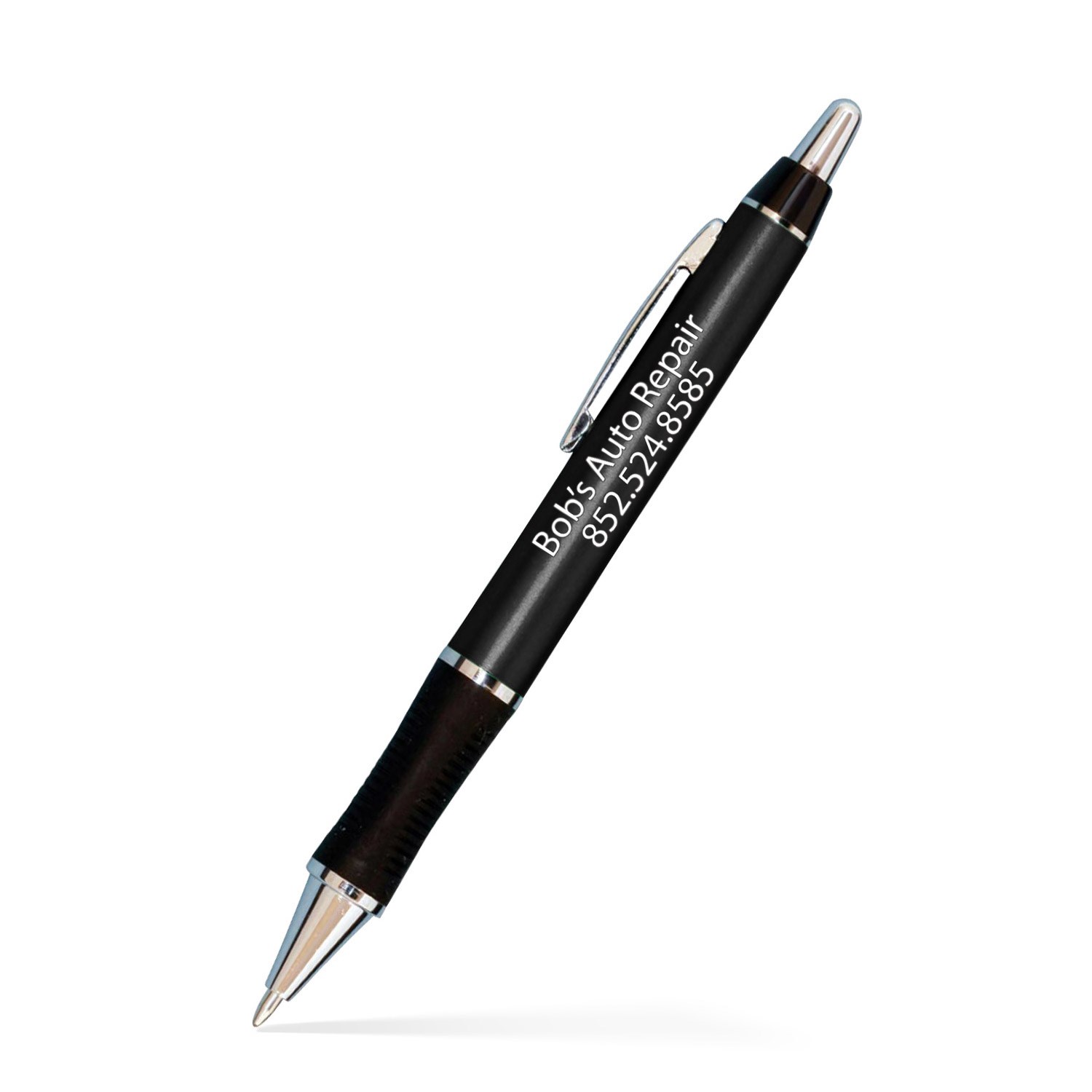 Barton Click Pen - Silver Accents 16