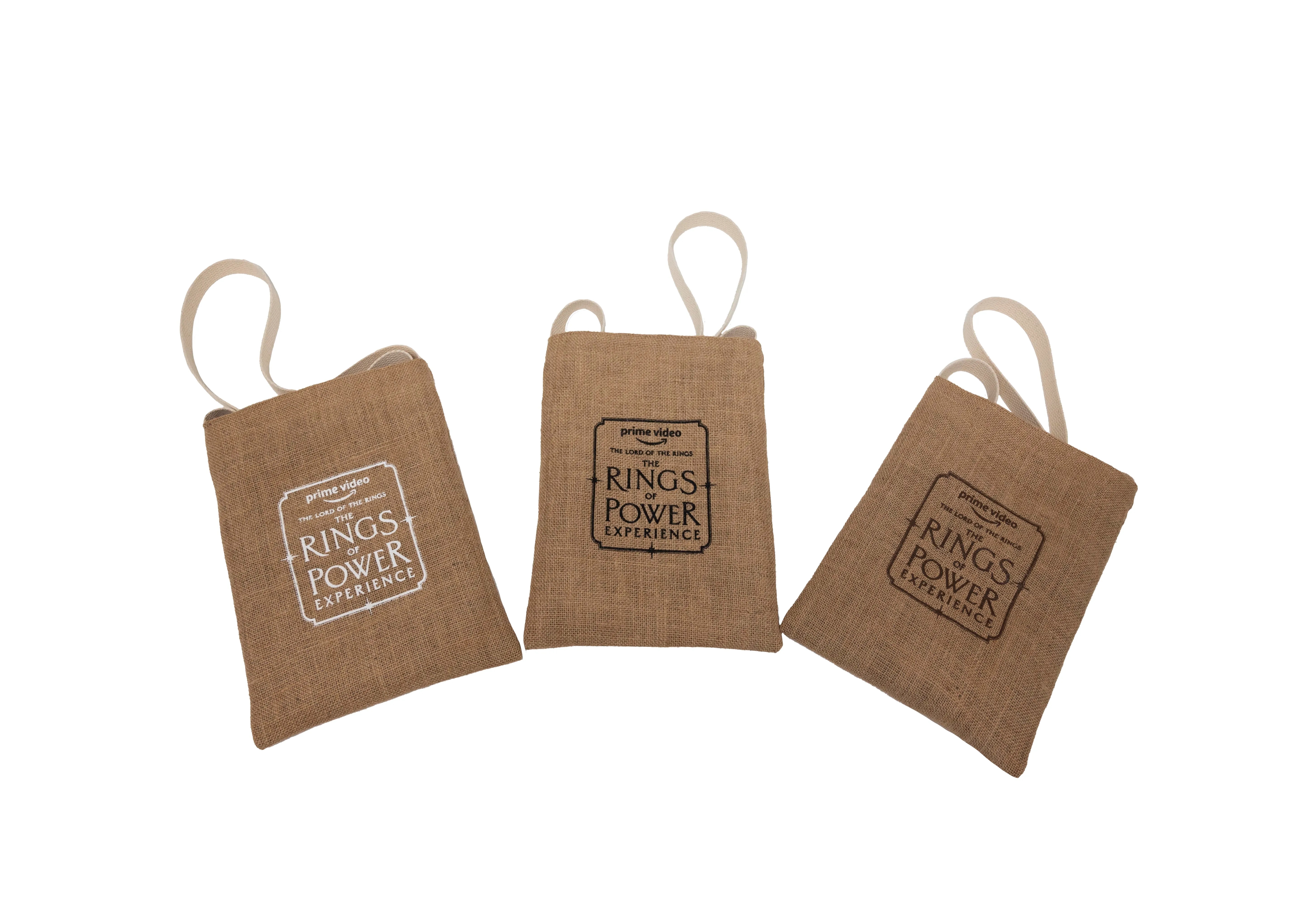 Burlap Magazine Tote Bag 10
