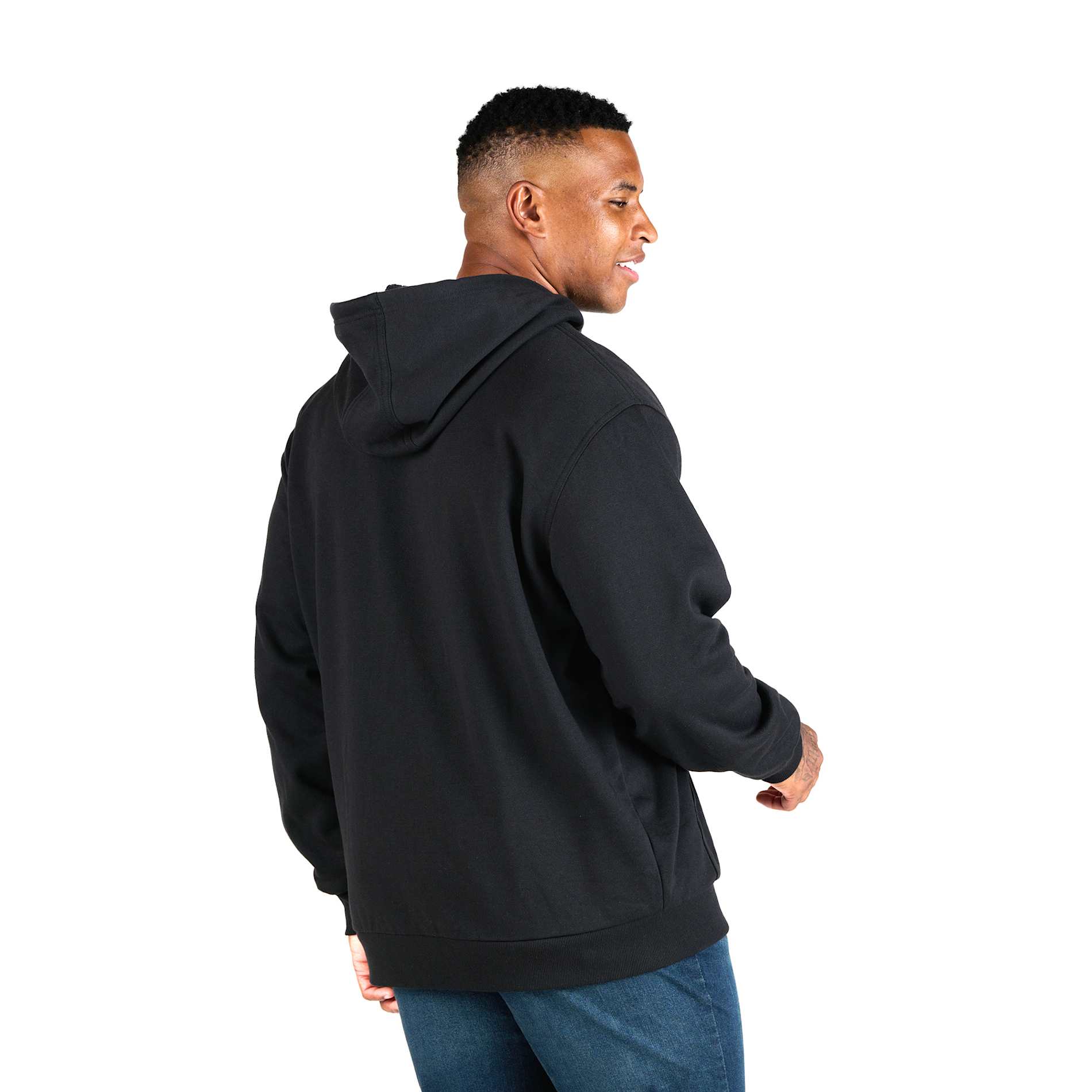 Berne Heritage Grid Fleece-Lined Zip Sweatshirt - Men's 25