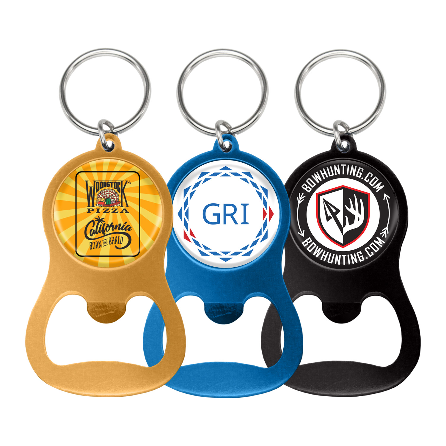 Colorful Aluminum Bottle Openers (2-Sided) 3
