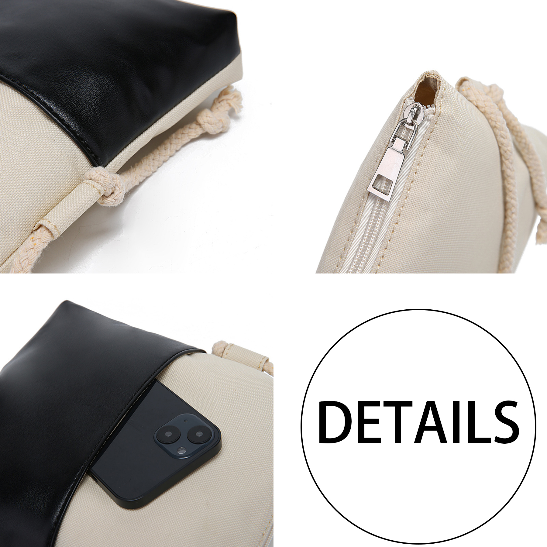 PU Carry a mini cross-body square bag 4