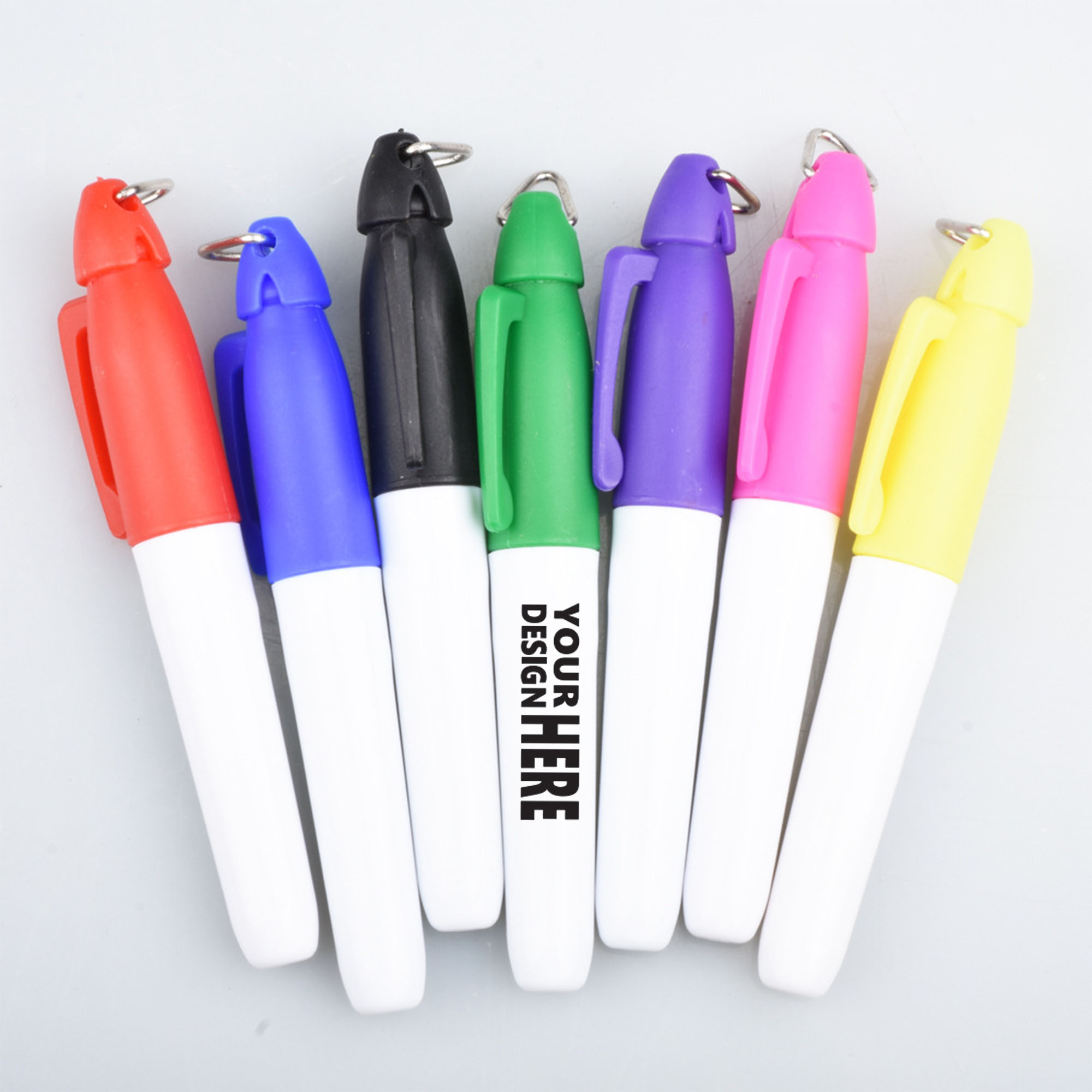 Portable Golf Ball Marker Pen With Hook Clip 2