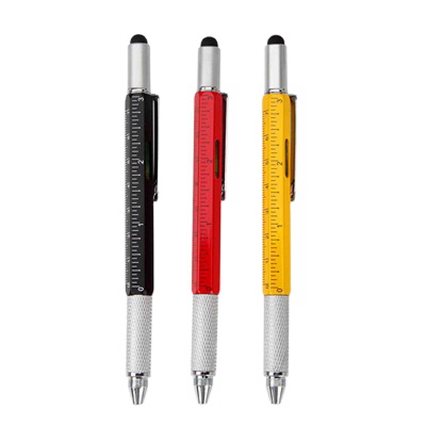 6 In 1 Plastic Multi Tool Touch Ballpoint Pen 11