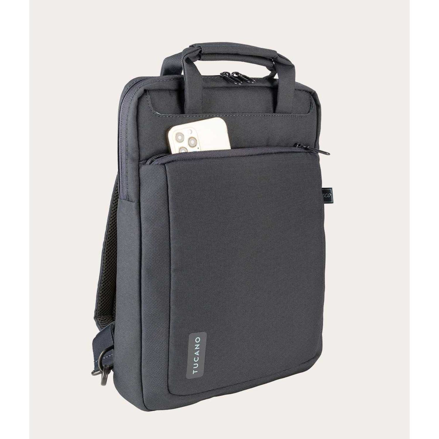 TUCANO® - Italy WORK OUT 4 Recycled Modern Business Slim Backpack Test 13