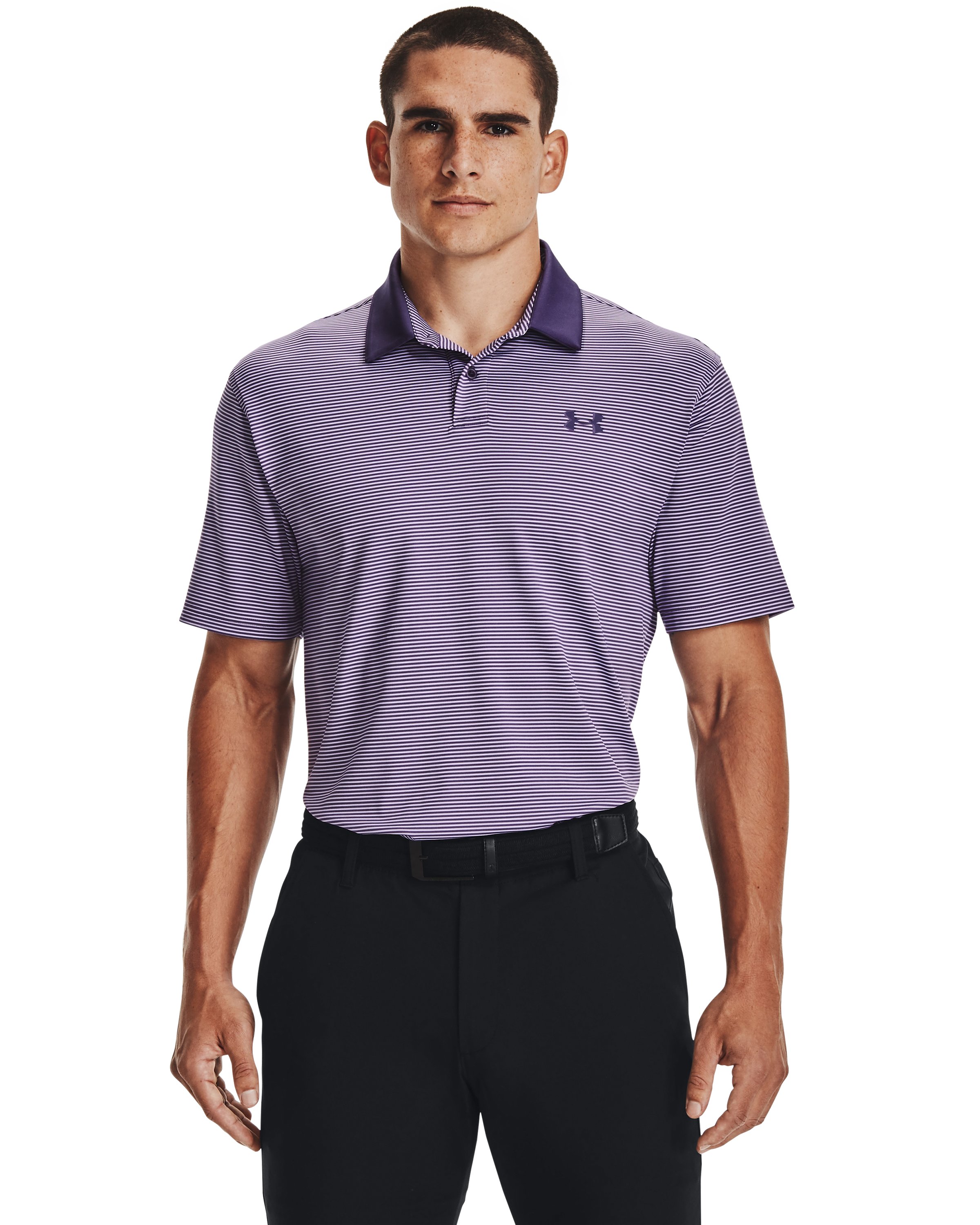 UA Performance Stripe Men's Polo 5