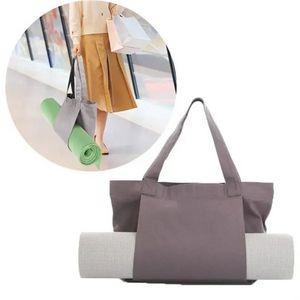 Canvas Tote Yoga Mat Bag, custom tote bag with logo imprint 13
