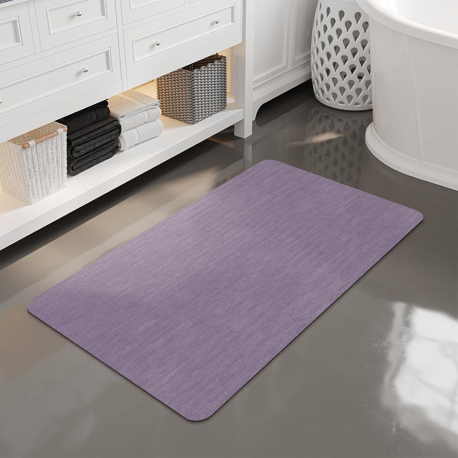 Diatom Mud Absorbent Bathroom Mat 5