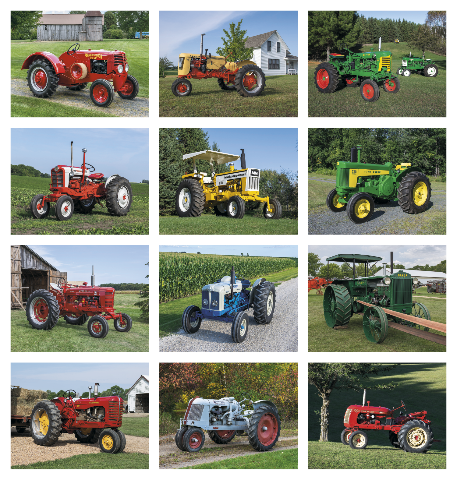 Triumph® Calendars Antique Tractors Calendar 9