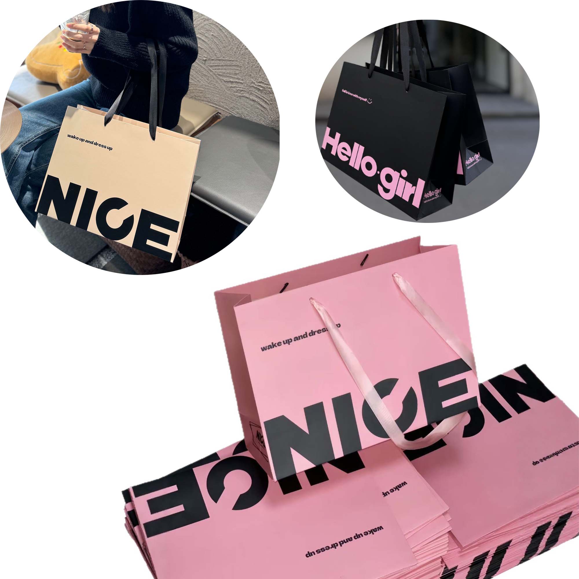 Portable Clothing Shopping Gift Bag 4