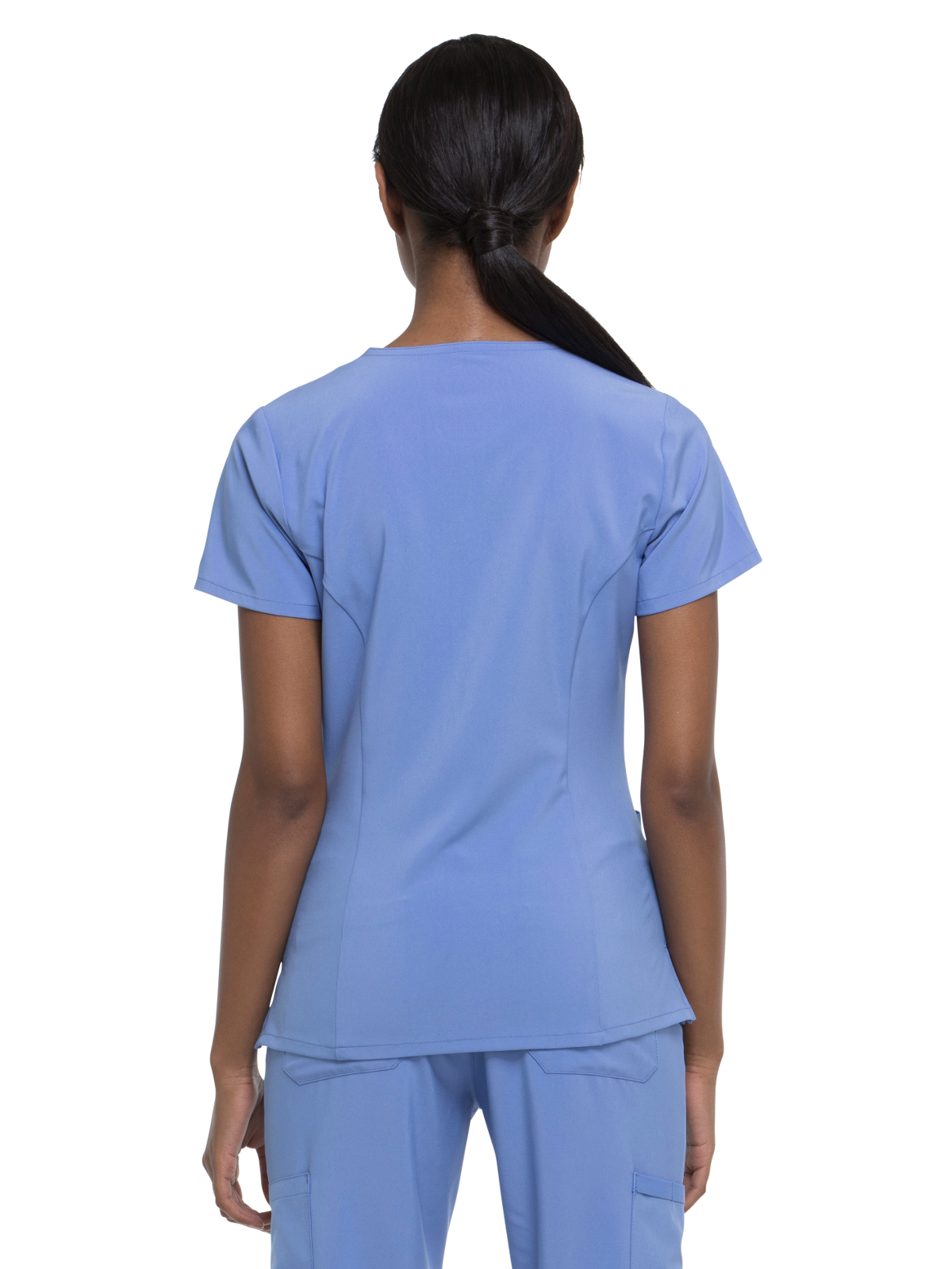 Dickies Medical - EDS Essentials - Women's 2-Pocket Contemporary V-Neck Top 4