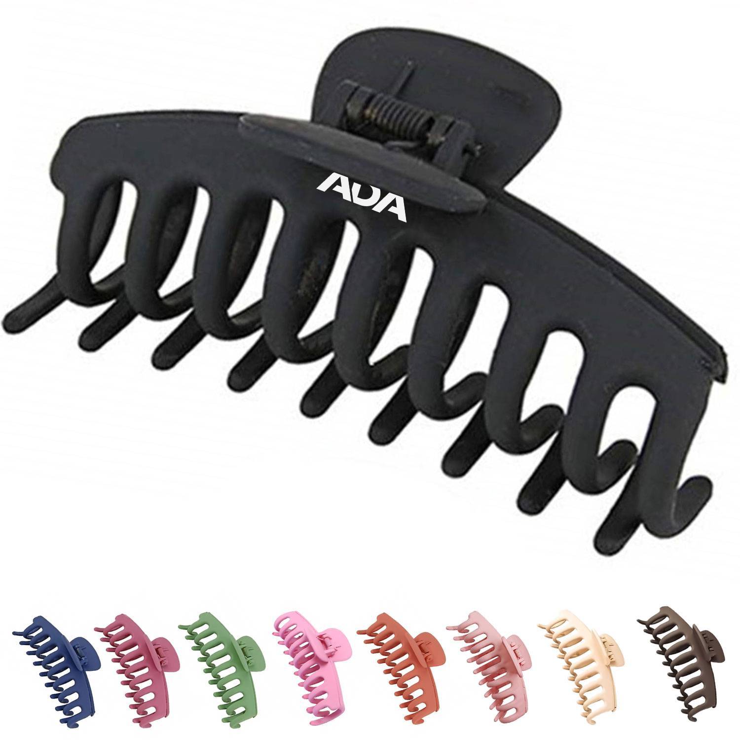 Large Plastic Hair Claw Clip 5
