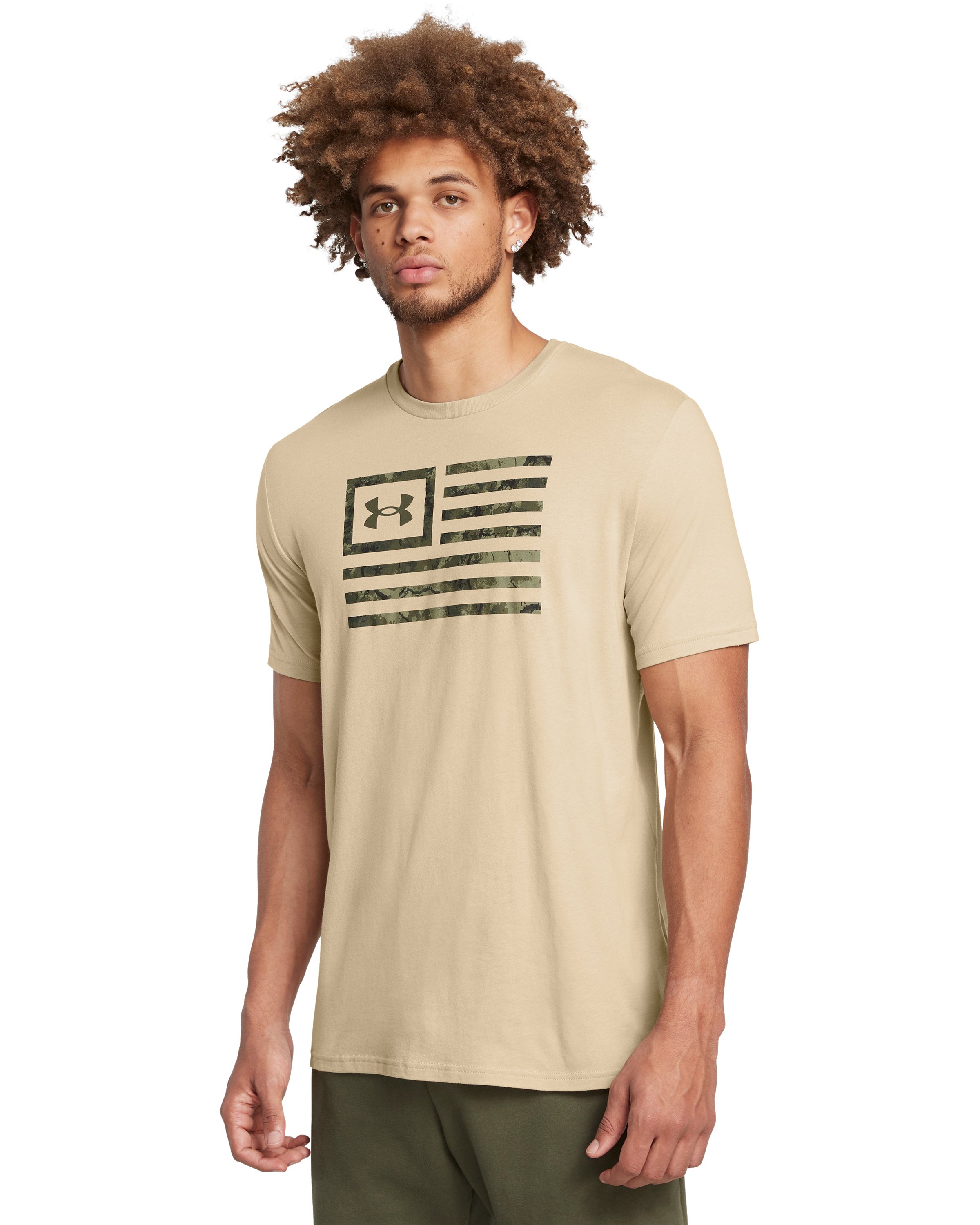 UA Freedom Flag Printed Men's T-Shirt 5