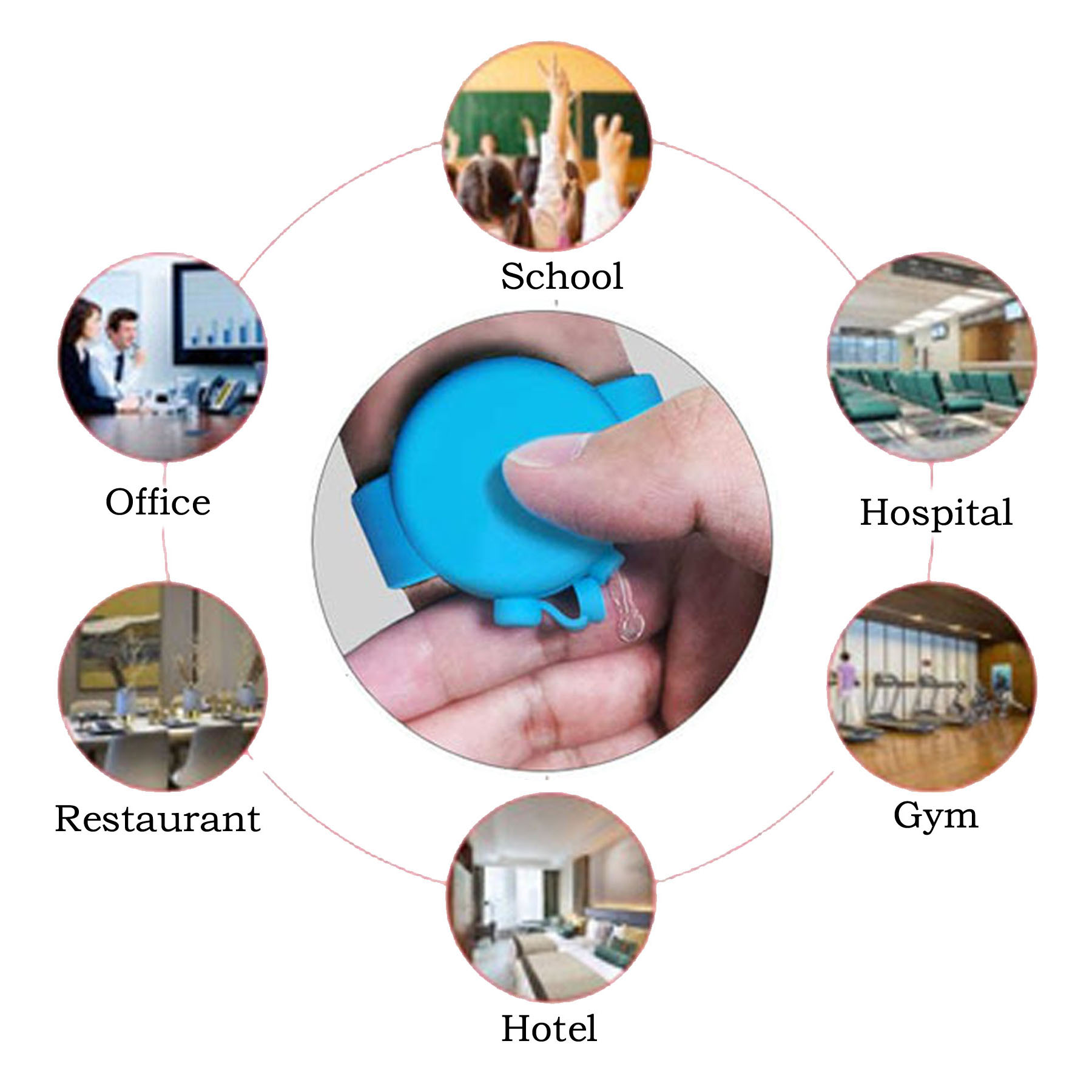 Bracelet Hand Sanitizer Dispenser 3