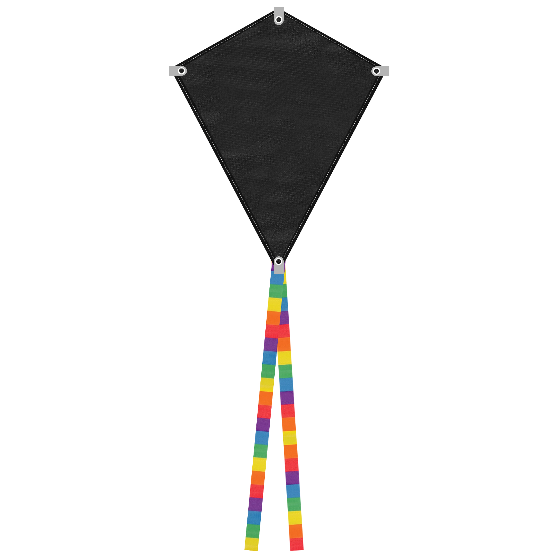 Full Color Polyester Diamond Kite Toy With String Set 11
