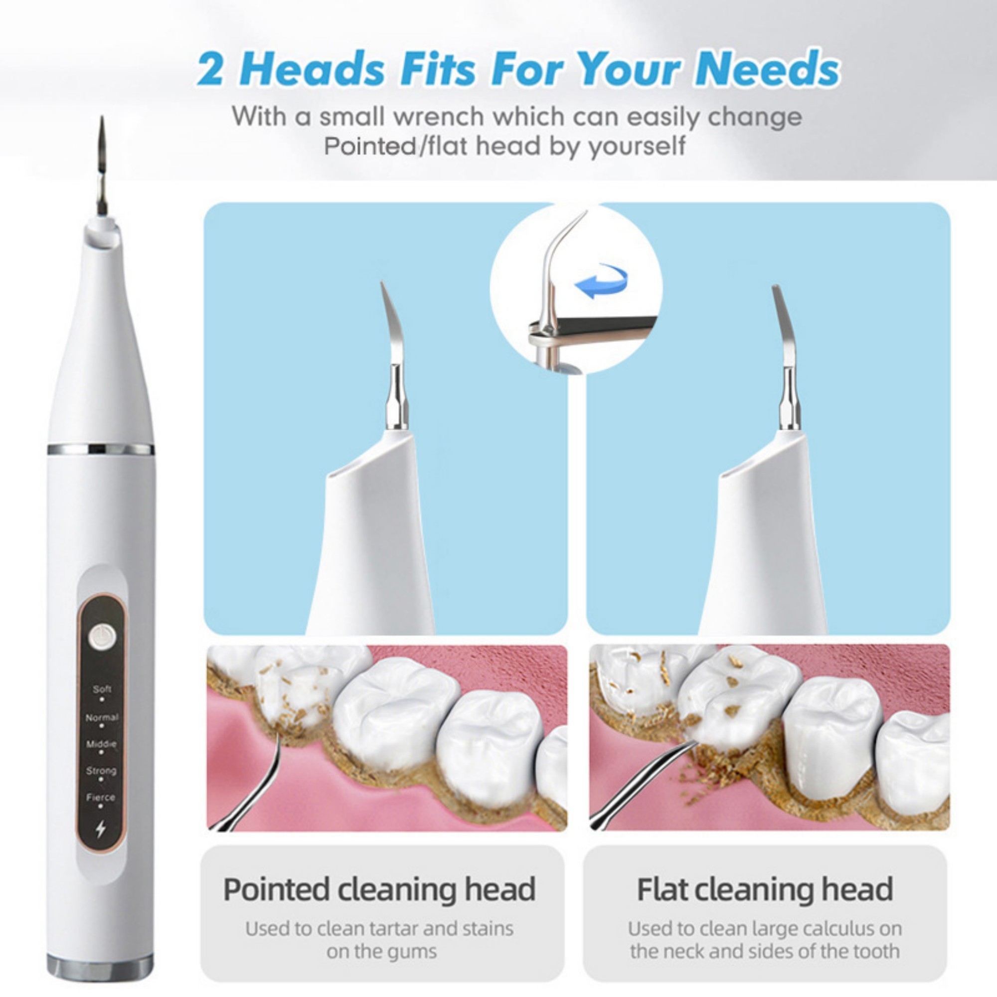 5-Speed Professional Ultrasonic Tooth Cleaner 11