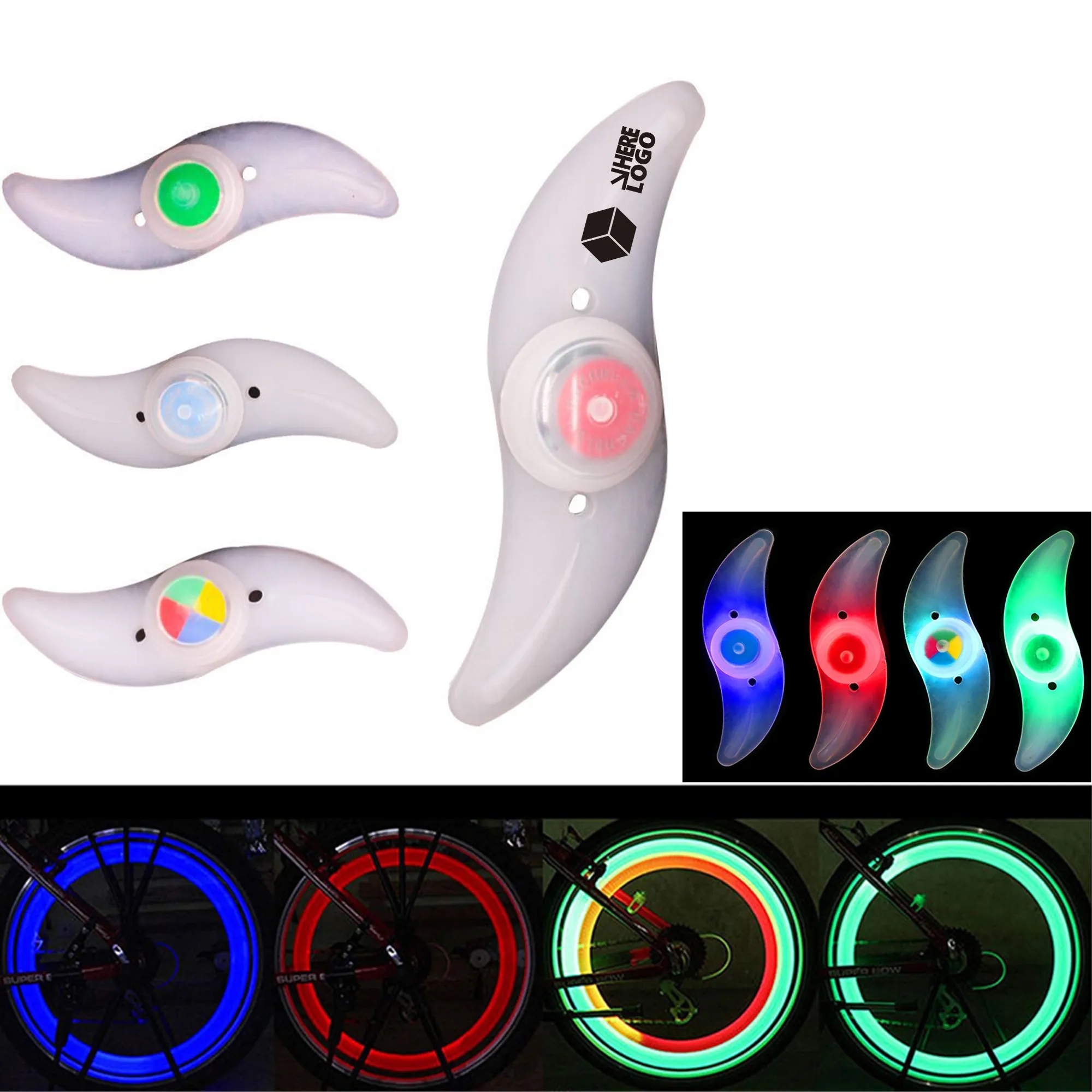 Bicycle Wheel Spoke LED Light Lamp 3