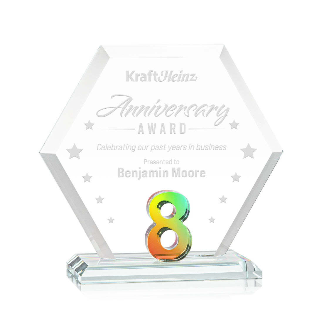 Riviera Milestone Award - Prismatic 9