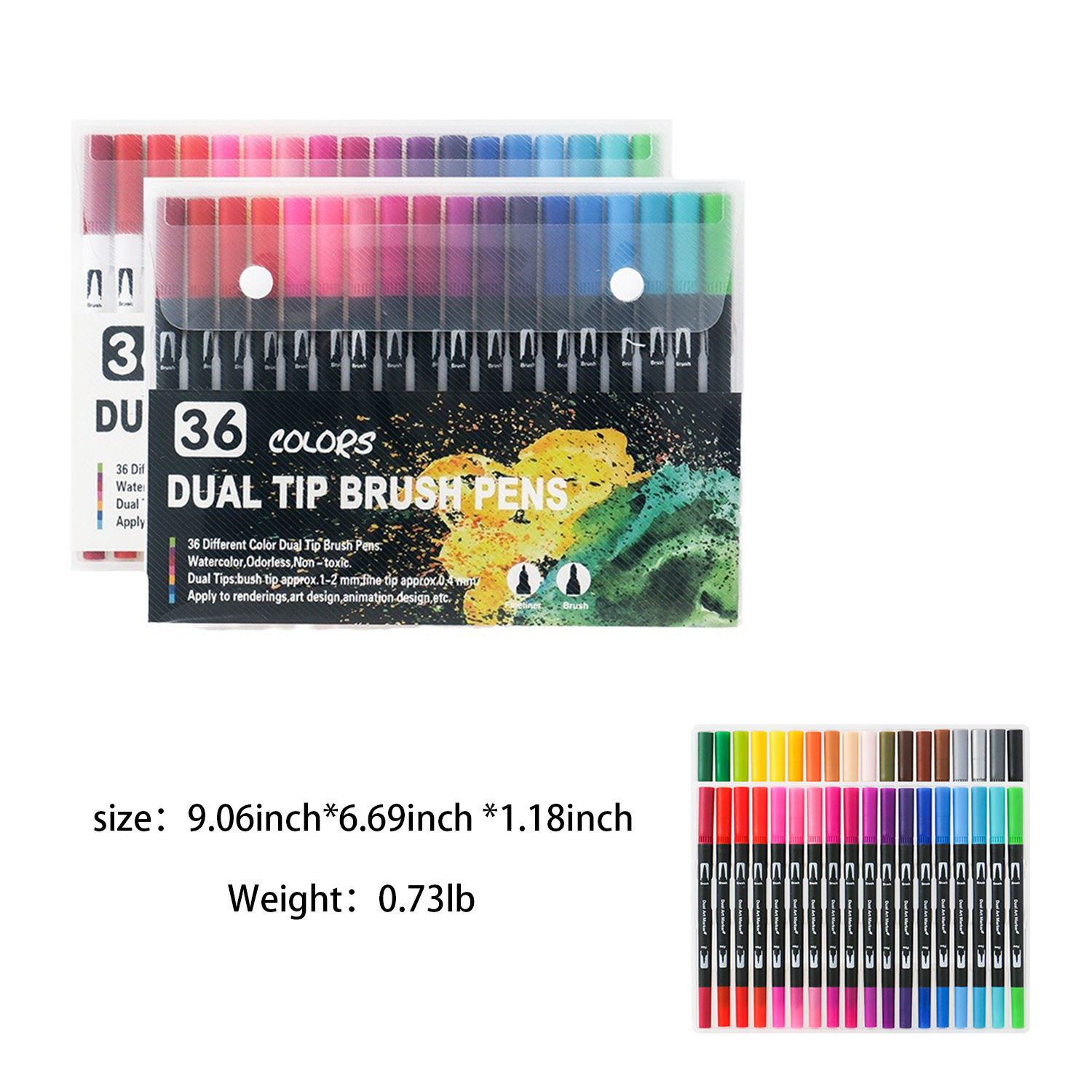 Double Ended Watercolor Pen 3