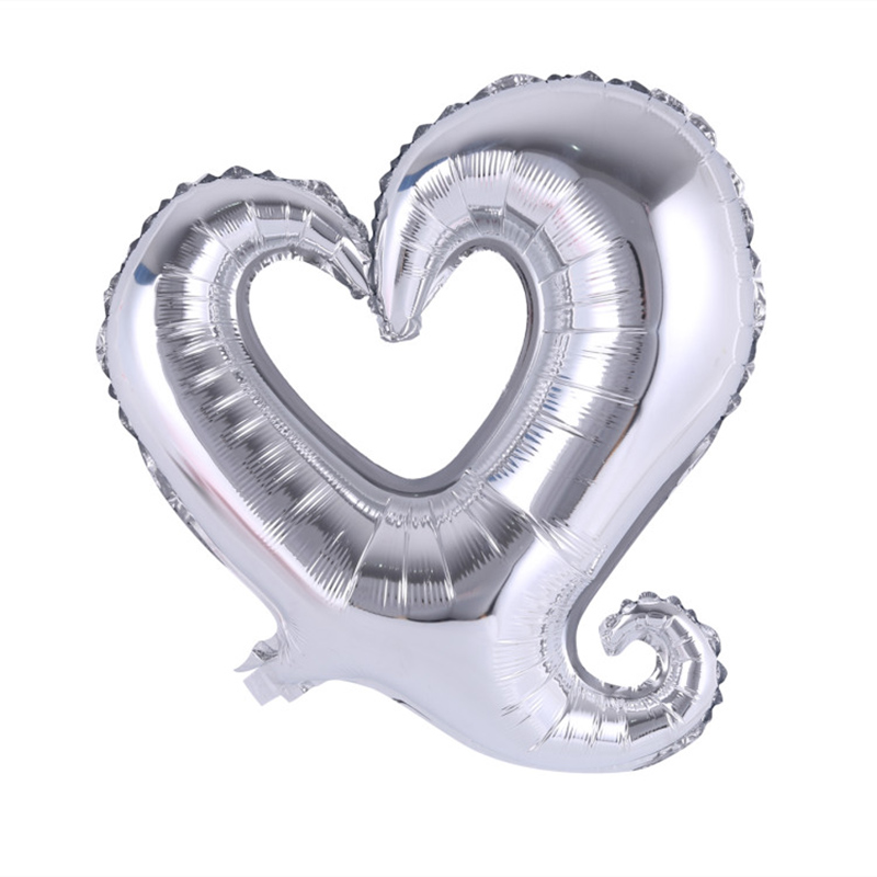 Custom 18 inches Heart Shape Foil Balloons 3