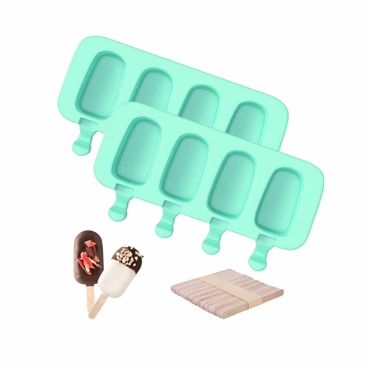 Silicone Popsicle Ice Pop Molds 3