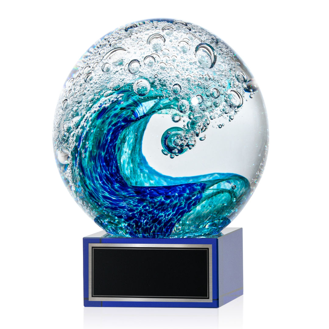 Surfside Award on Hancock Base - Blue 17