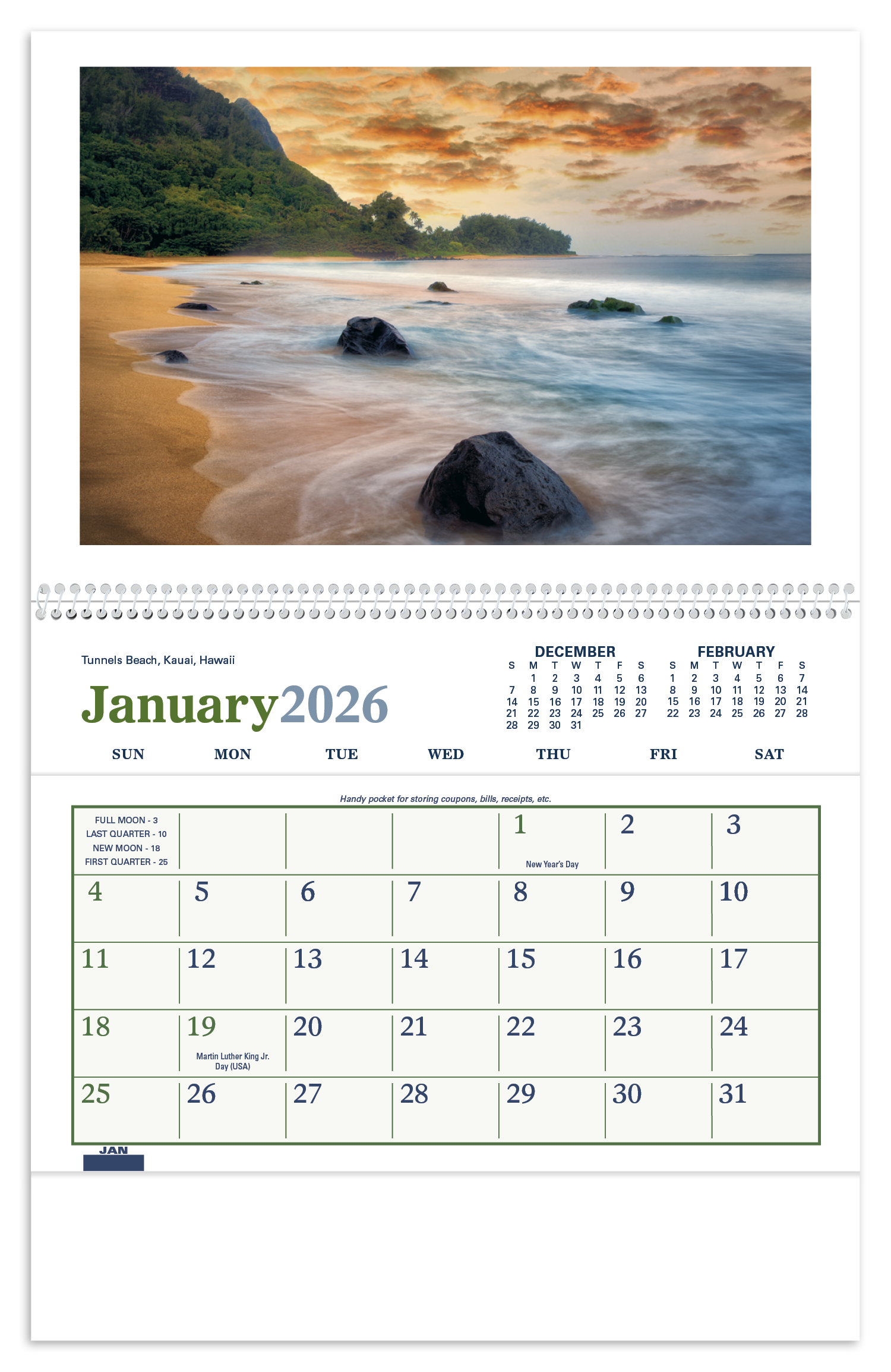 Triumph® Calendars Beautiful America Pocket Calendar 37