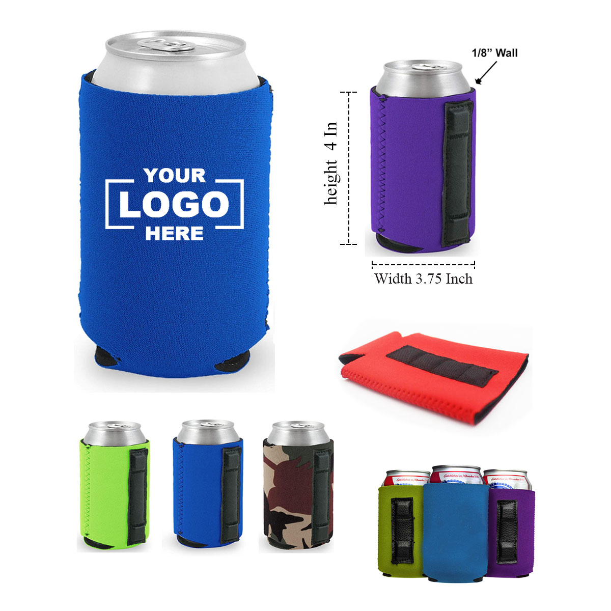 Magnet Neoprene Can and bottle Sleeve 3