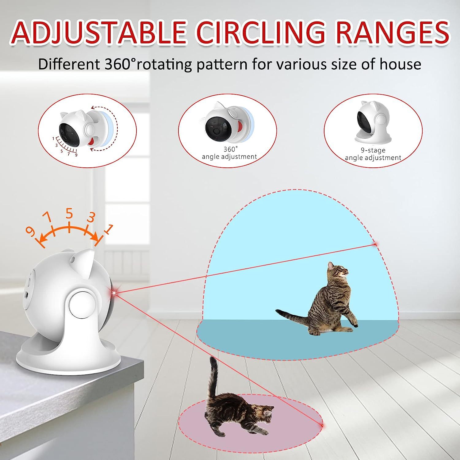 Automatic Cat Laser Toys 3