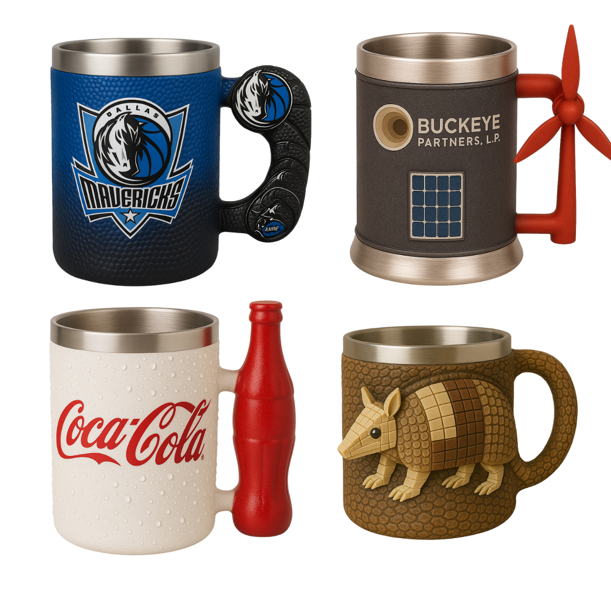 EpicMug Customizable Resin Molded Exterior Mug - Stainless Steel 450ML 21