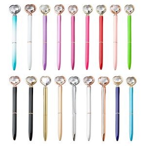 Hollow Heart Shaped Metal Pen 7