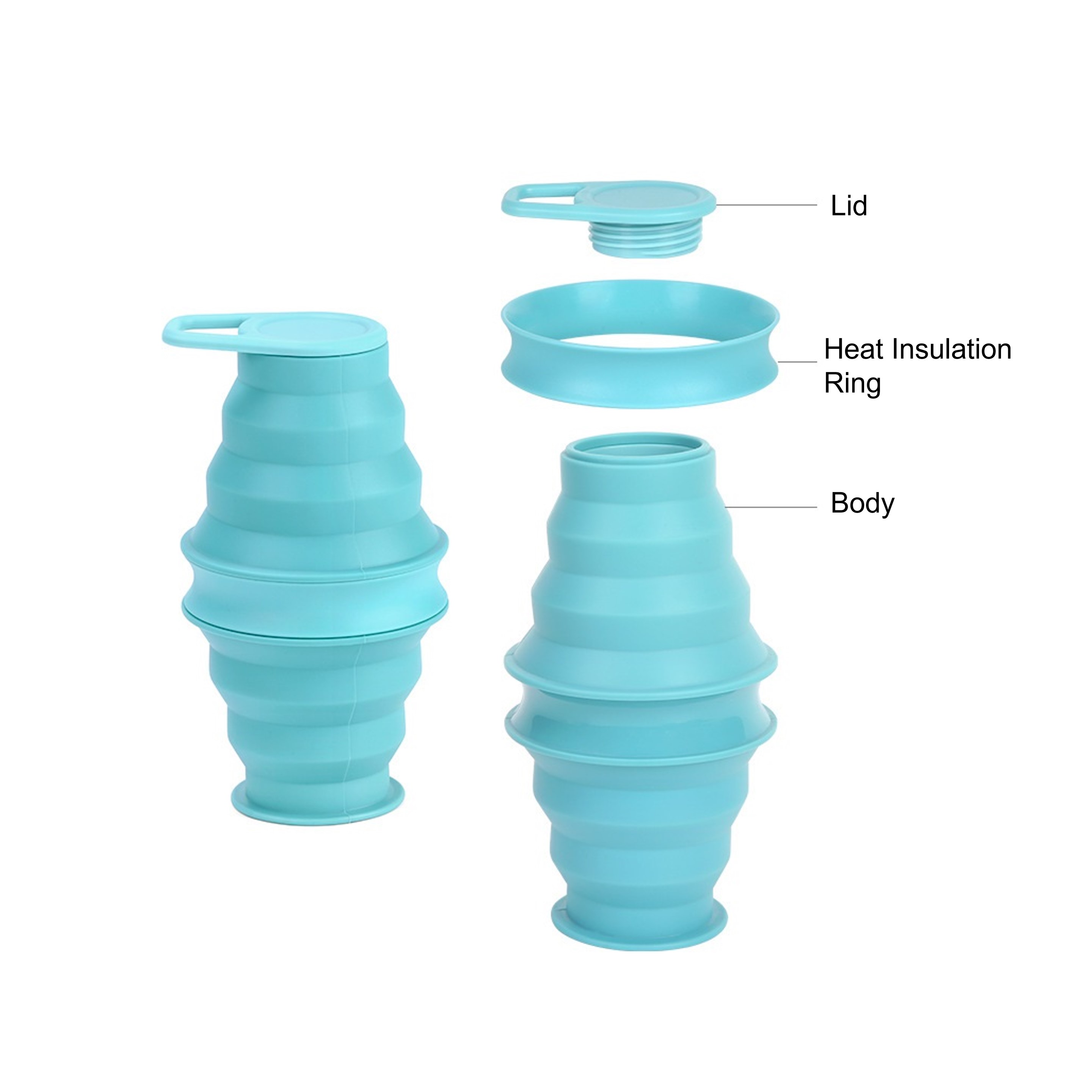 Collapsible Water Bottle (direct import) 3
