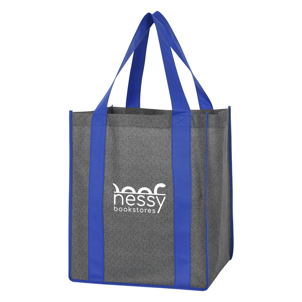 Heathered Non-Woven Shopper Tote Bag 3
