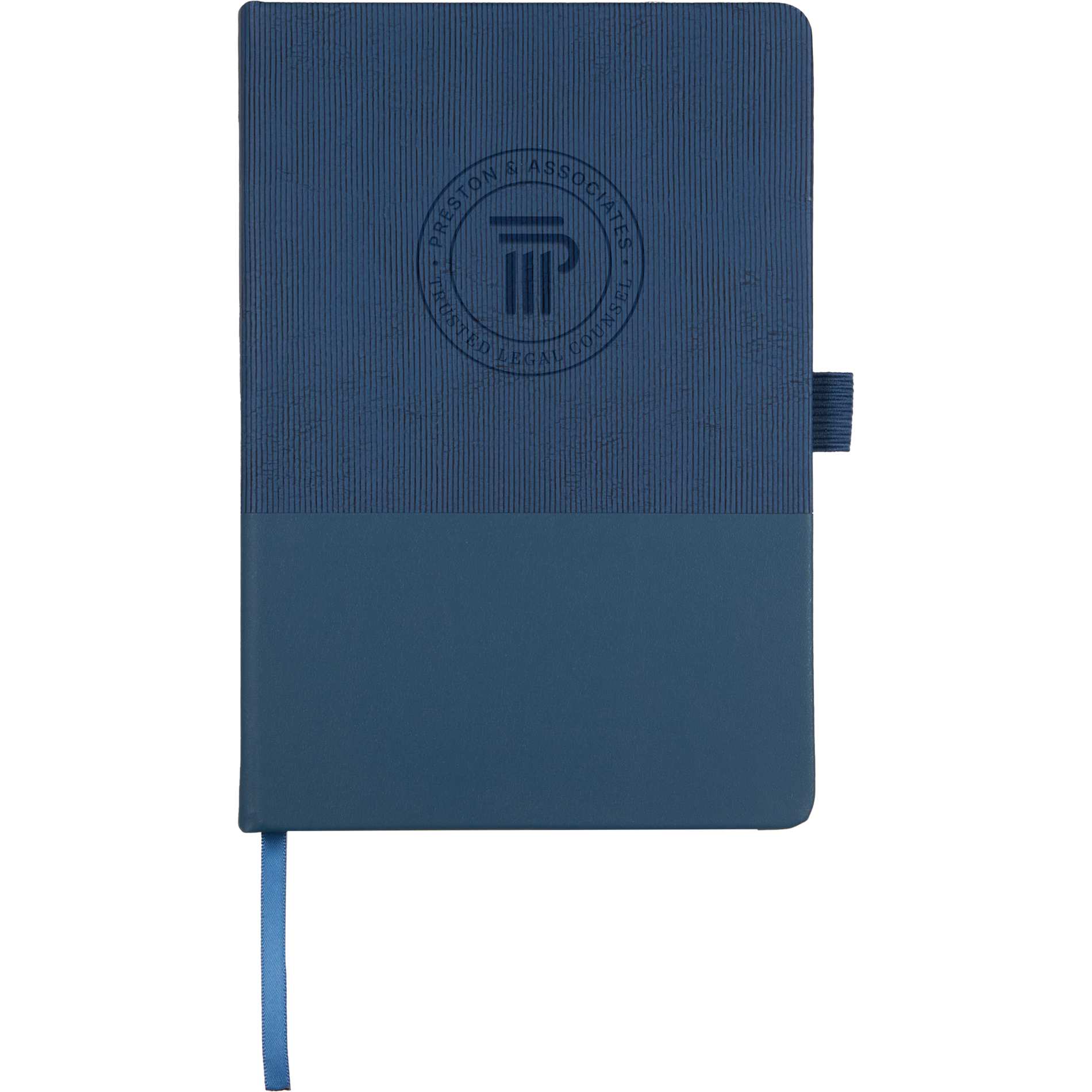 5.5" x 8.5" FSC® Recycled Ribbed Bound Journal 44