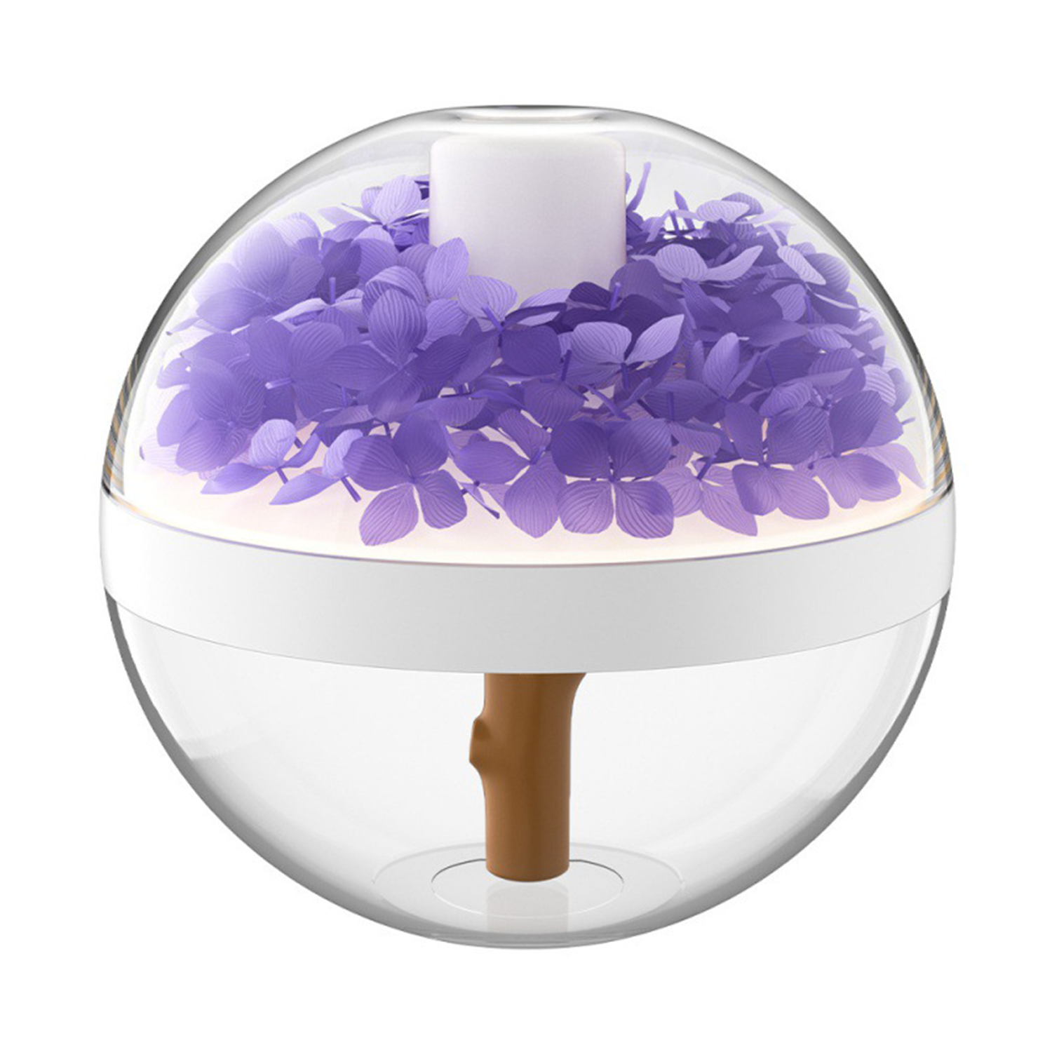 Rechargeable Preserved Flower Humidifier w/ Night Light 4