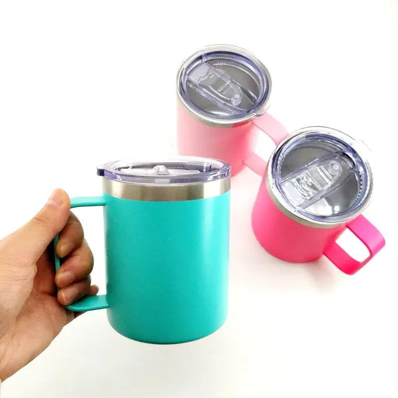 12 OZ Double Wall Stainless Steel Camp Mug 3