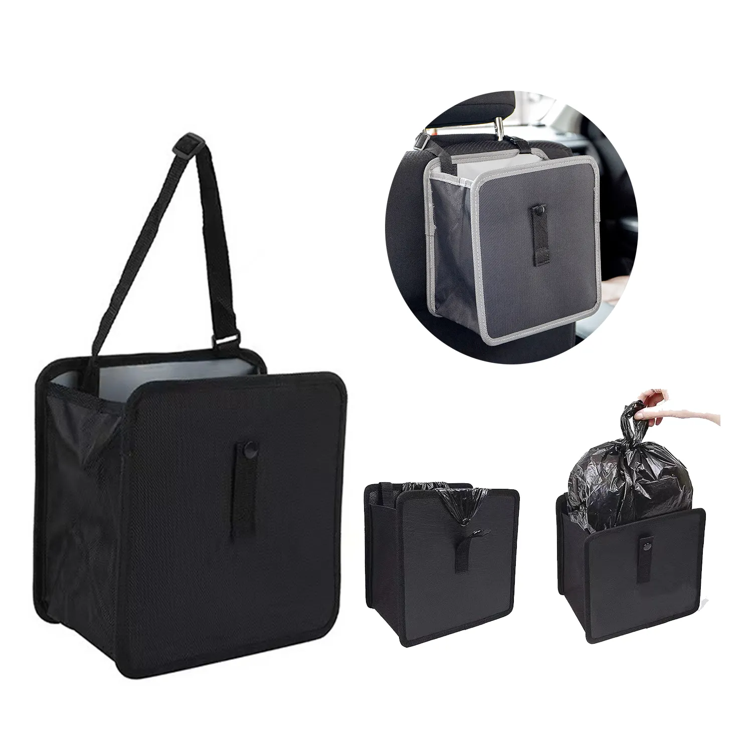 Foldable Car Trash Bag 1