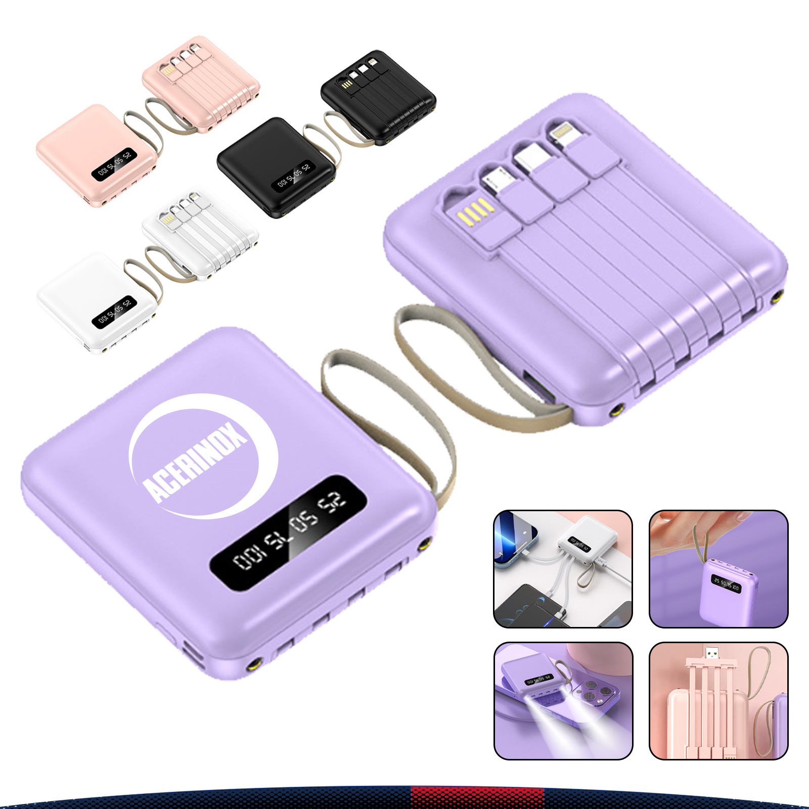 Abert 2 in 1 Power Bank-10000mAh 1