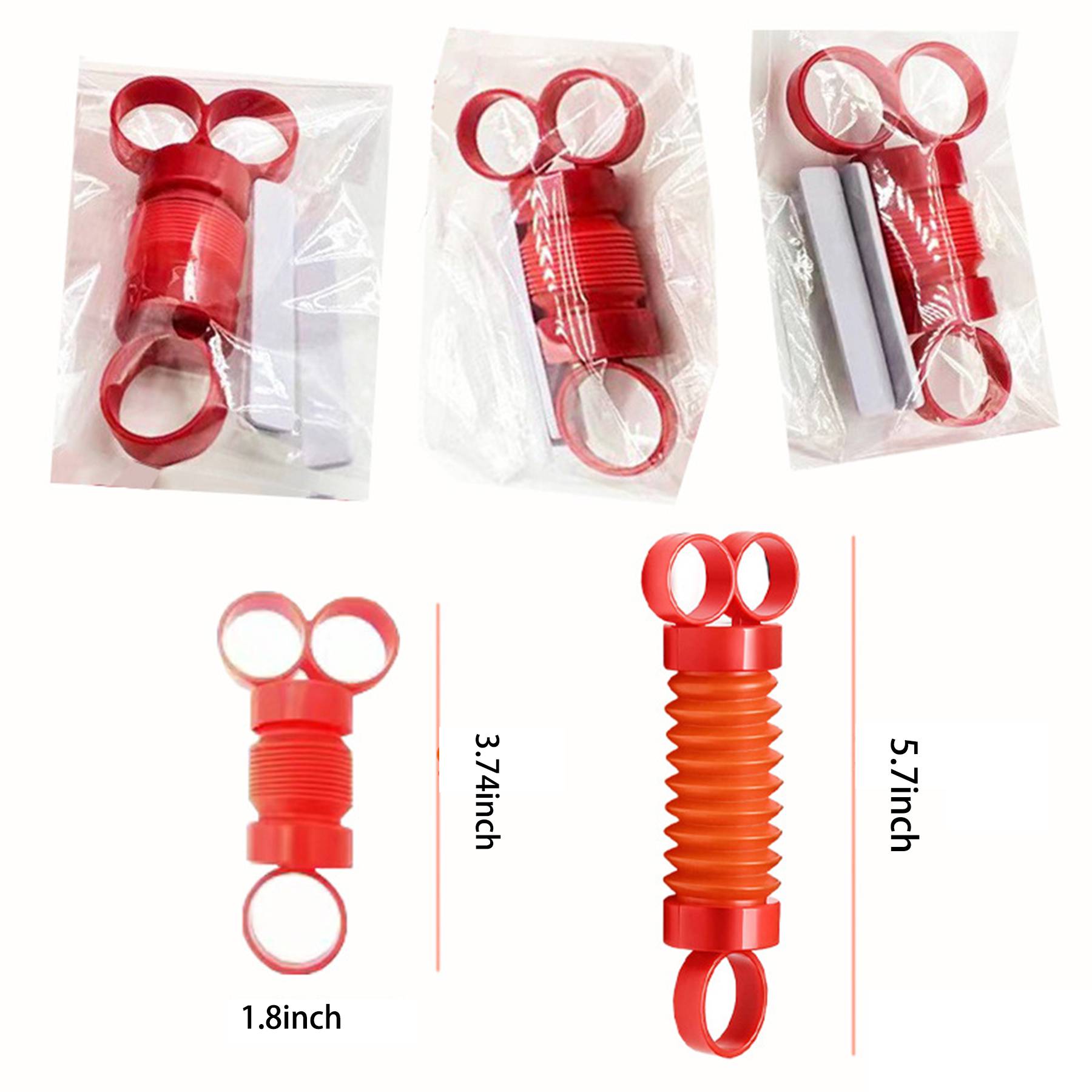 Finger expansion tube pressure relief toy 2