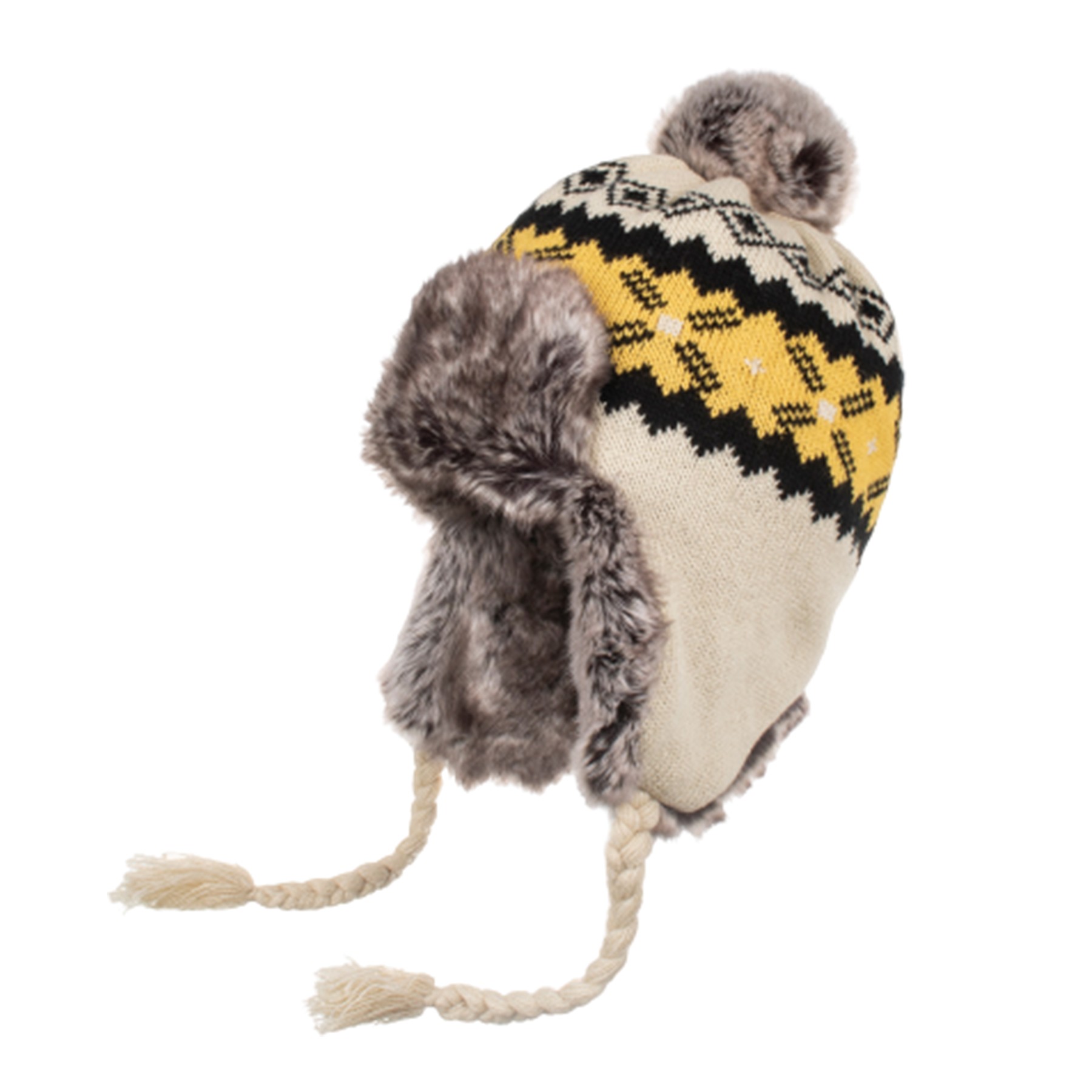 Winter Ear Protection Pom-Pom Hat 2