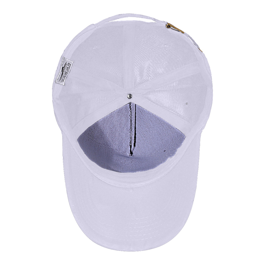 Stock Solid Color Cotton 5-Panel Baseball Cap 57