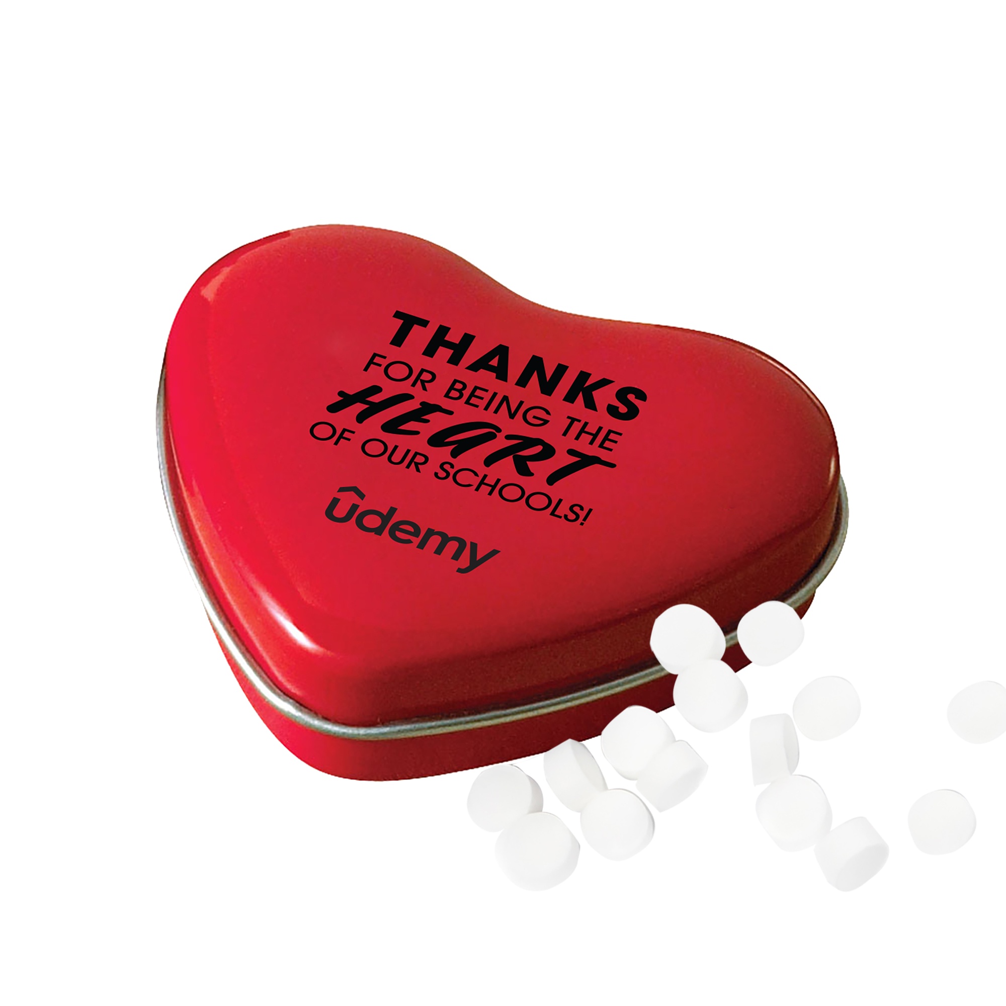 Sweet Heart Mint Tin With Micromints 5