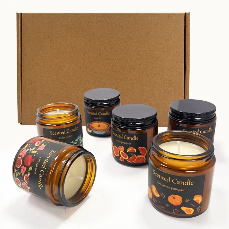 6 Pack Scented Candles 6