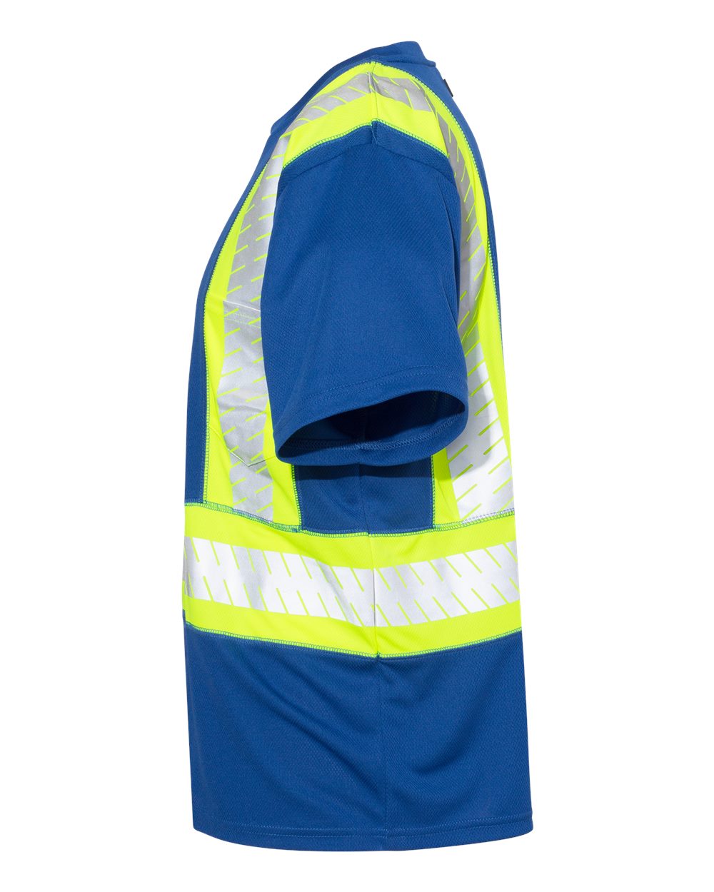 Unisex EV Series® Enhanced Visibility Contrast Pocket T-Shirt - B200-204 15