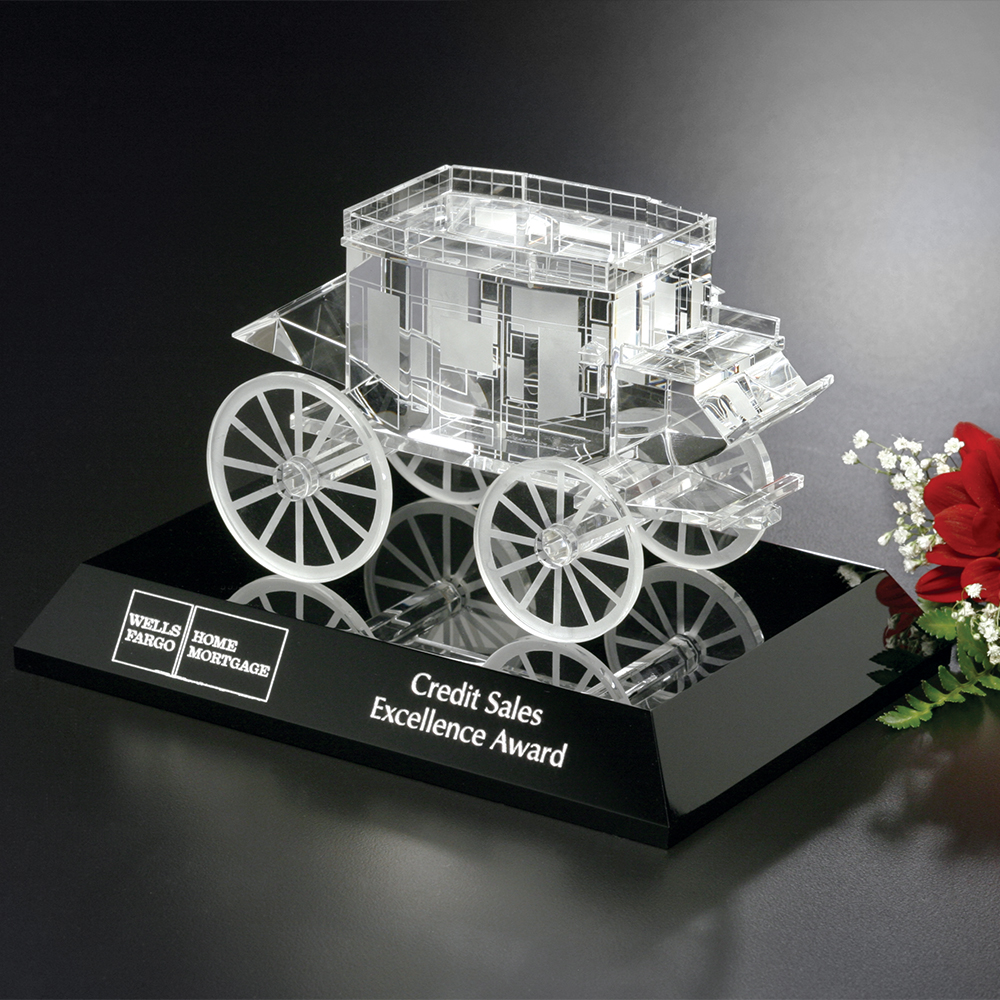Stagecoach Award on Black Base 5